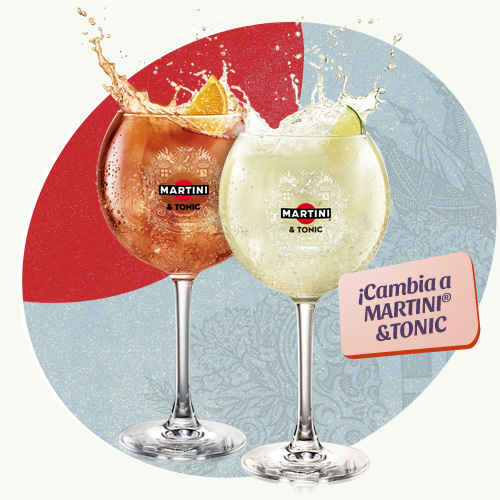 Cambia a Martini y Tónica