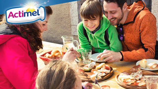 Empezamos un proyecto para descubrir cómo incluir Actimel como parte de un desayuno equilibrado…  