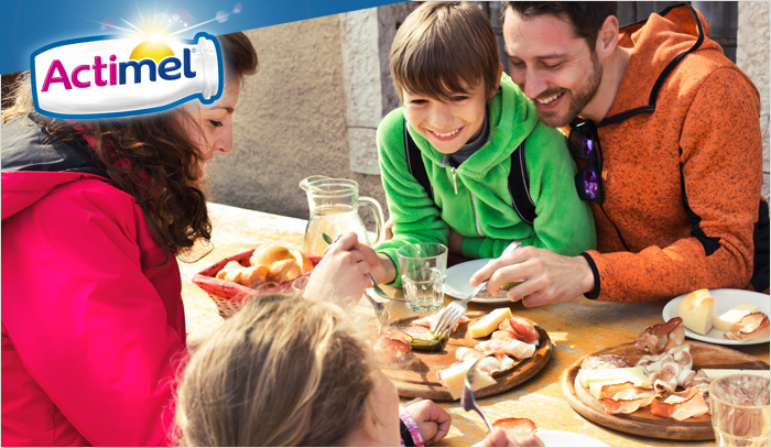 Actimel como parte de una alimentación equilibrada