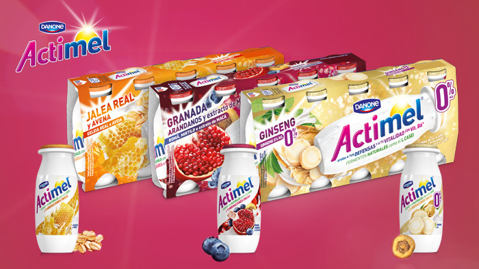 Combinaciones únicas de Actimel