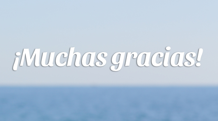¡Muchas gracias!