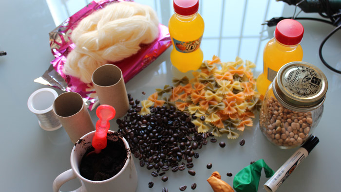 Recopilemos todo tipo de materiales.