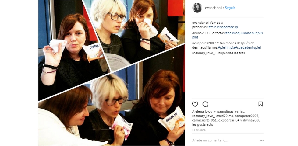 ...y publicamos nuestras experiencias en redes sociales. :)