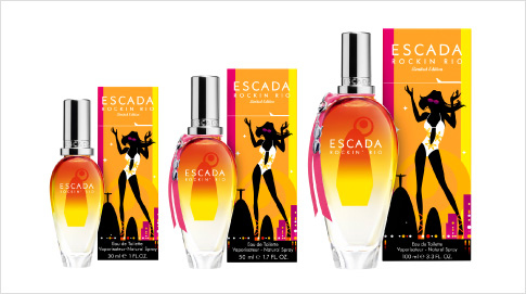 … para la fragancia de edición limitada de este verano 2012: Rockin’ Rio.