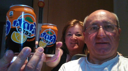 Compartiendo buenos momentos con Fanta Zero Naranja