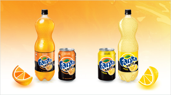 … con dos sabores diferentes: Naranja y Limón.