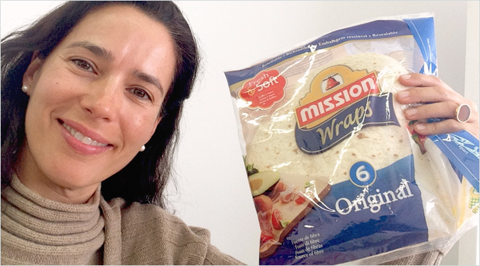 La bienvenida de Rosana de Mission Wraps.