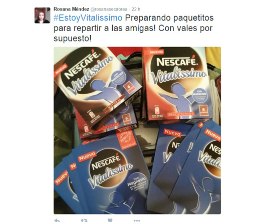 NESCAFÉ Vitalissimo en la red.