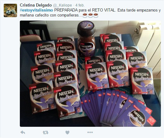 NESCAFÉ Vitalissimo en la red.