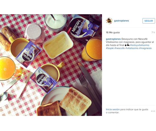 NESCAFÉ Vitalissimo en la red.