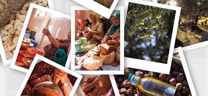 … inspirado en los rituales tradicionales de belleza bereberes… 