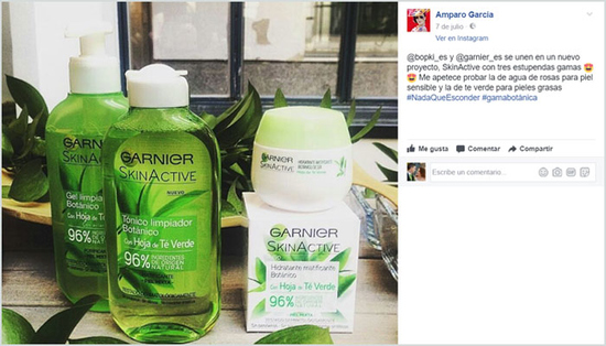 La bopki Amparotito ha compartido en Facebook el proyecto SkinActive