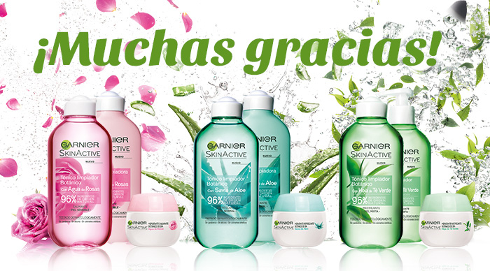 ¡Muchas gracias por el proyecto SkinActive!